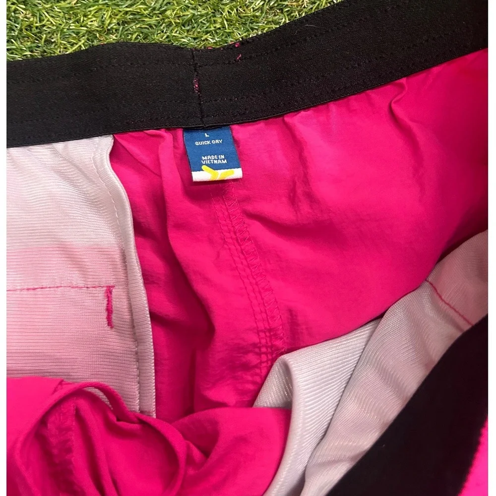 Old Navy Mens Pink Quick Dry Swim Trunks Board Shorts Large